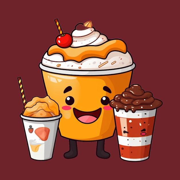 kawaii junk food T-Shirt cute  funny by nonagobich