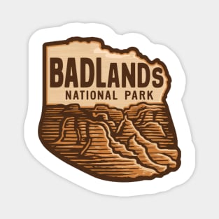 Badlands South Dakota Magnet