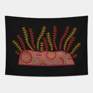 Awesome Aboriginal Dot Art Tapestry