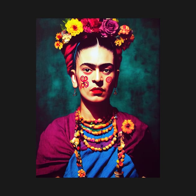 Frida Kahlo Hallowee T-Shirt by ComicsFactory