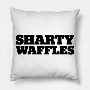 Sharty Waffles Pillow