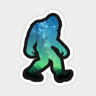 Bigfoot - Northern Lights Magnet