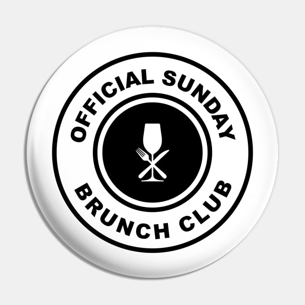 Official Sunday Brunch Club 3 Pin by centeringmychi