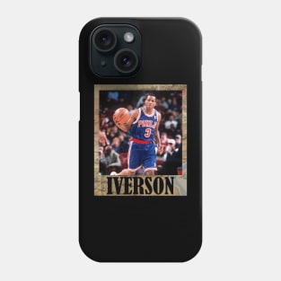 Allen Iverson // Vintage Frame Phone Case