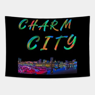 CHARM CITY BALTIMORE DESIGN Tapestry