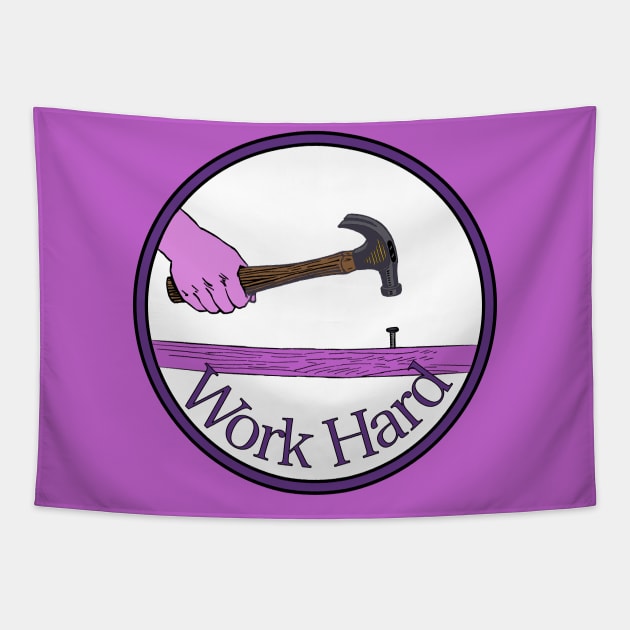 Hard Work Tapestry by Sweetblod