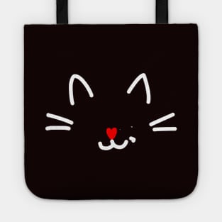 Cat Face Tote