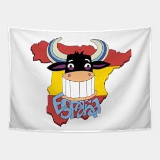 SPAINISH BULL Tapestry