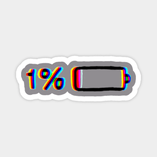 1% LOW battery Magnet