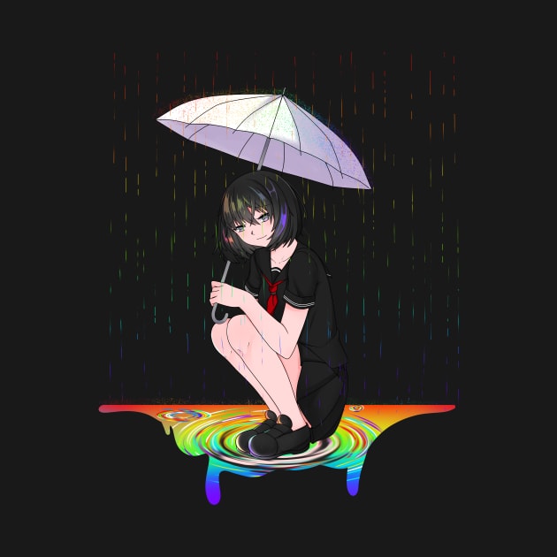 Raining Rainbow by HypoChan