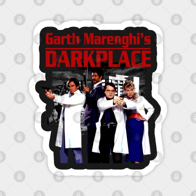 Dark Place Hospital Magnet by Meta Cortex