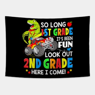 Im Ready To Crush 2Nd Grade T Rex Dinosaur Back To School Tapestry