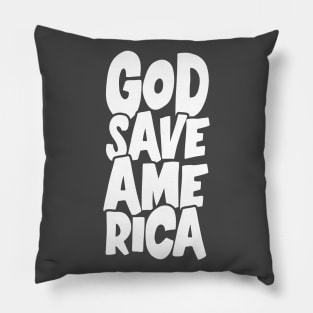 God Save America Pillow