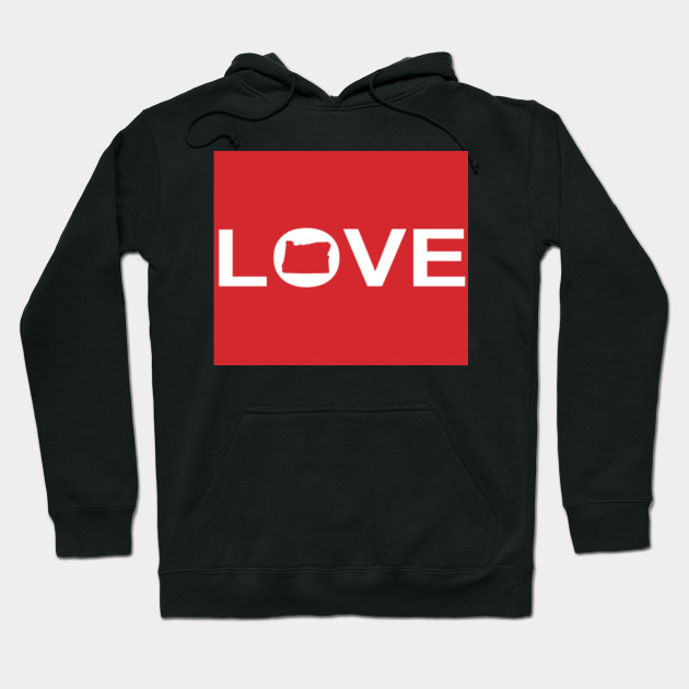 red love hoodie