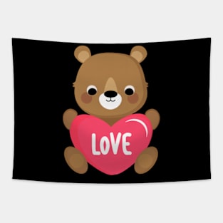 Animals Lover Bear Tapestry