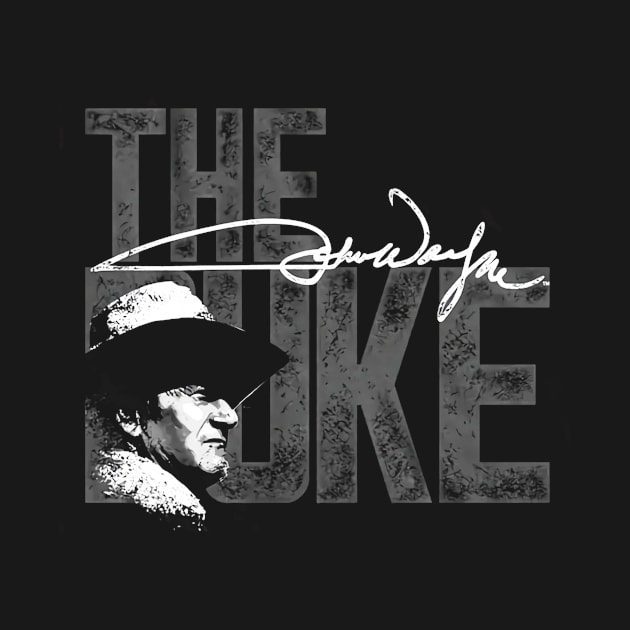 John Vintage Wayne Signature by davidhedrick