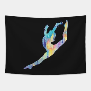 Leap Silhouette Tapestry