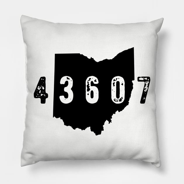 43607 zip code Toledo Ohio Pillow by OHYes