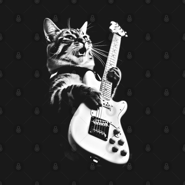 Rockstar Cat by susanne.haewss@googlemail.com