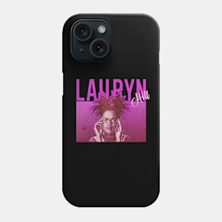 Vintage Bootleg Lauryn Hill - Halftone Phone Case