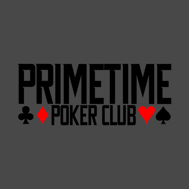 Primetime Poker Club Vintage Logo by Primetime Gear