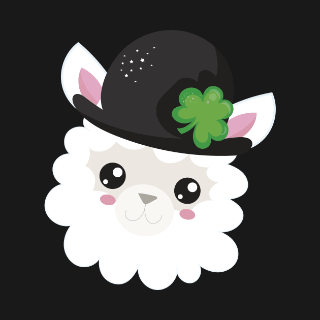 St. Patrick's Day Llama by BK55