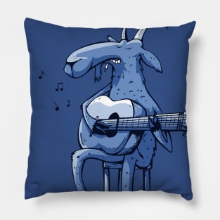 I goat the blues Pillow