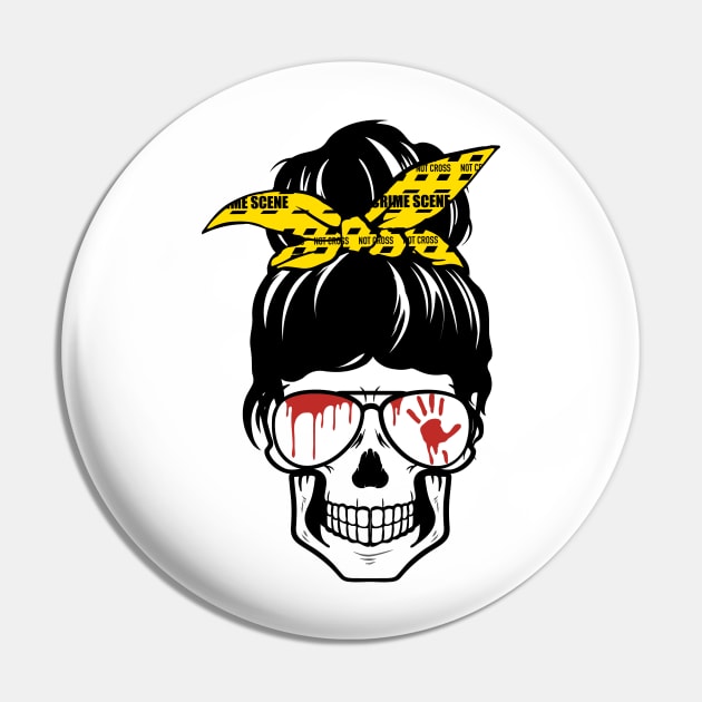 True Crime Momlife Pin by CB Creative Images