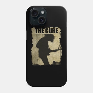 The Cure - RETRO BLACKWHITE Phone Case