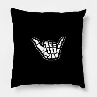 Skeleton Hang Loose Pocket Pillow