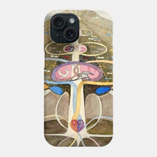 High Resolution Hilma af Klint The Tree Of Knowledge No 1 Series W 1915 Phone Case