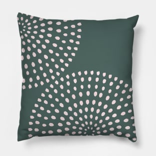 Boho Mid Century Dots 6 Pillow