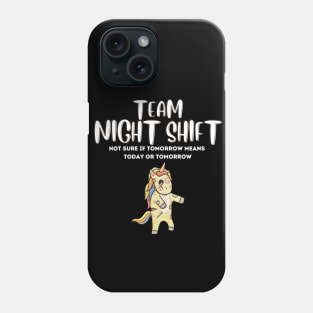 Night Shift Team - Zombie Unicorn! Phone Case