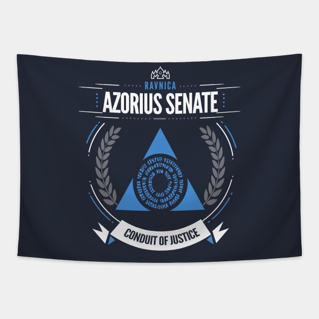 Azorius Senate Tapestry by ohitsmagic