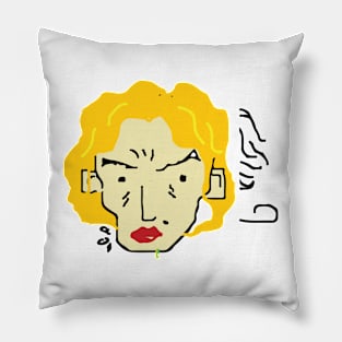 Handmade Ugly Girl? Pillow