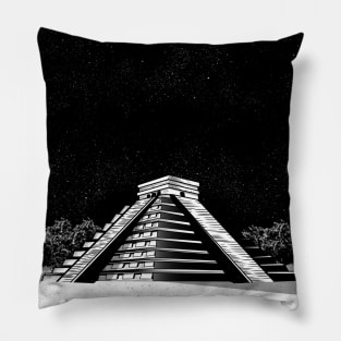 El Castillo Chichen Itza Pillow