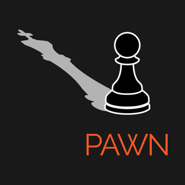 Pawn casting a king in chess by devteez