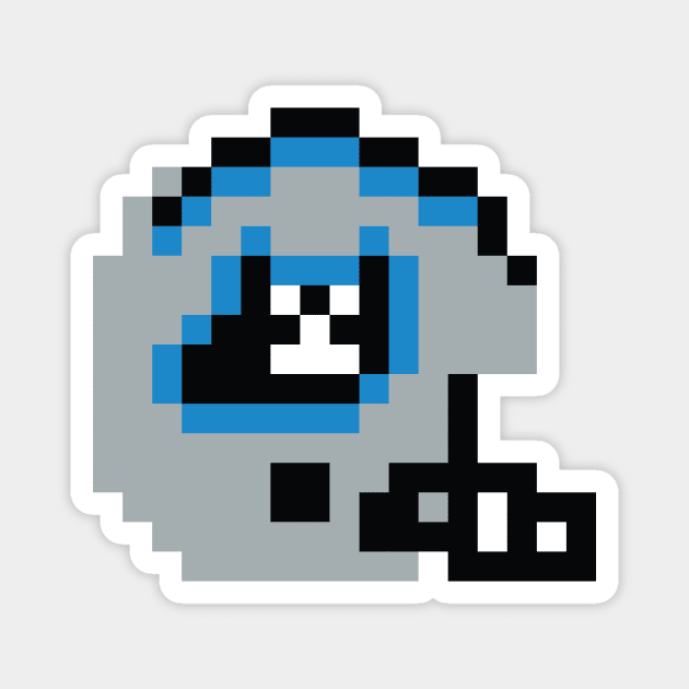 8 Bit Carolina Panthers Helmets Magnet by N8I