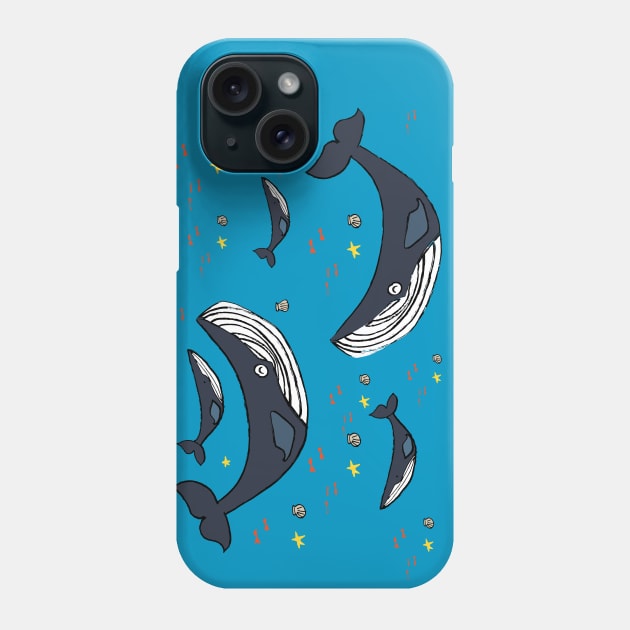 Whale Phone Case by bruxamagica