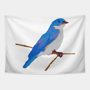 Blue Thrush Tapestry