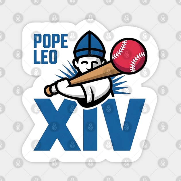 Pope-Leo Magnet by Creatifly Graphic Tees