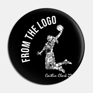 From The Logo 22 Caitlin Clark Pin