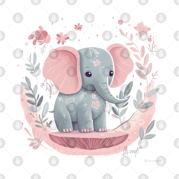 This playful pachyderm is making our hearts melt by Pixel Poetry
