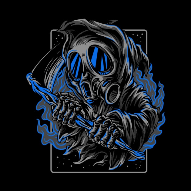 Reaper Scythe Smoke Blue by BradleyHeal