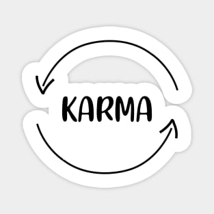 Karma The Circle of Life Magnet