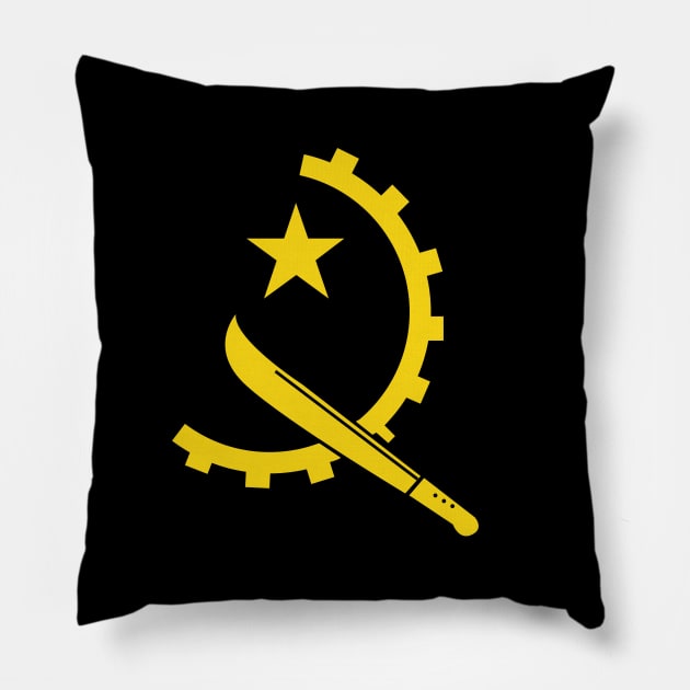 Angola Pillow by Wickedcartoons