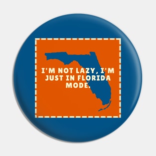 Sunshine State Serenity: Florida Quote Collection Pin