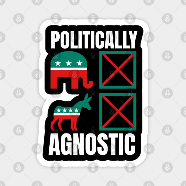 Politically Agnostic Magnet by FullOnNostalgia