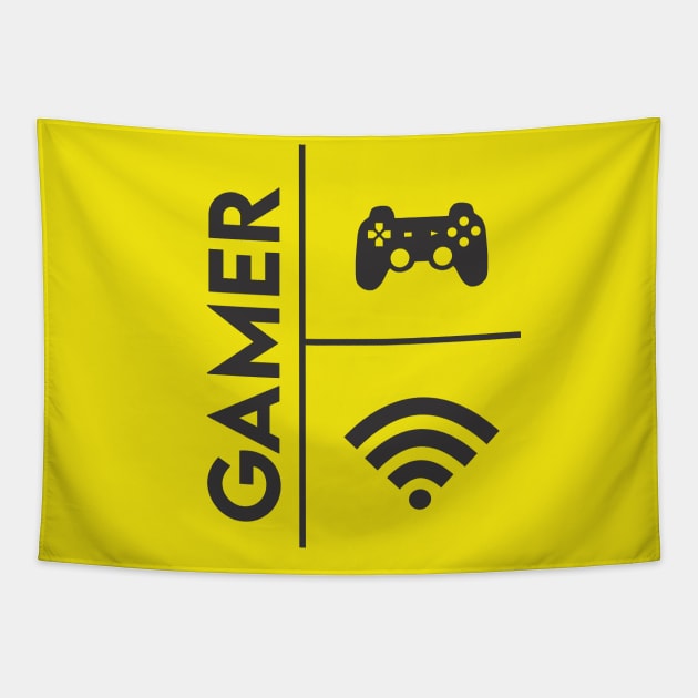 Yes im a gammer Tapestry by Design Knight