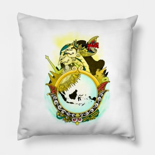 Wayang from Indonesia Pillow